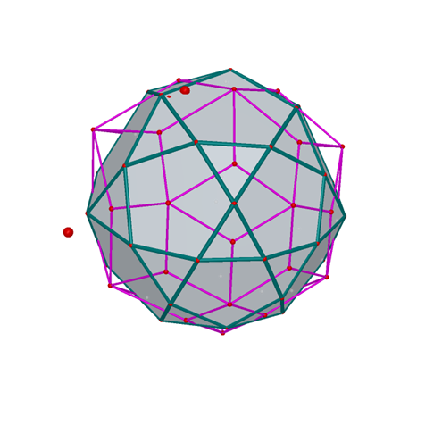 Orthogonality Preserving Distorsion of Icosahedron-Rhombic Triacontahedron_html